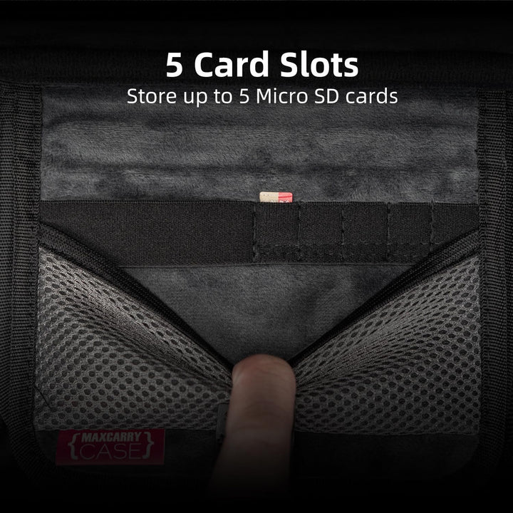 Skull & Co. Maxcarry Case for Steam Deck, ROG Ally & Other Handheld Gaming PCs: Portable Hard Shell