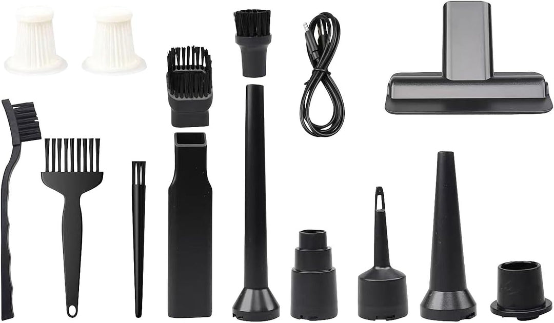 Sichler Haushaltsgeräte Akkusauger: 3in1-Akku-Handstaubsauger & Gebläse, 25 kPa, 3 Stufen, Brushless