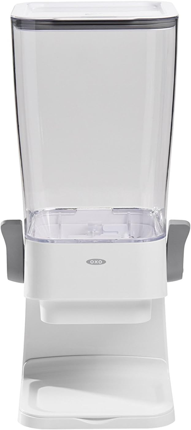 OXO Good Grips Countertop Cereal Dispenser, Clear/White