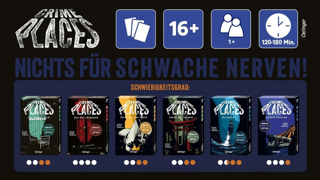 Oetinger Crime Places. Zirkus Inferno, Zirkus Inferno