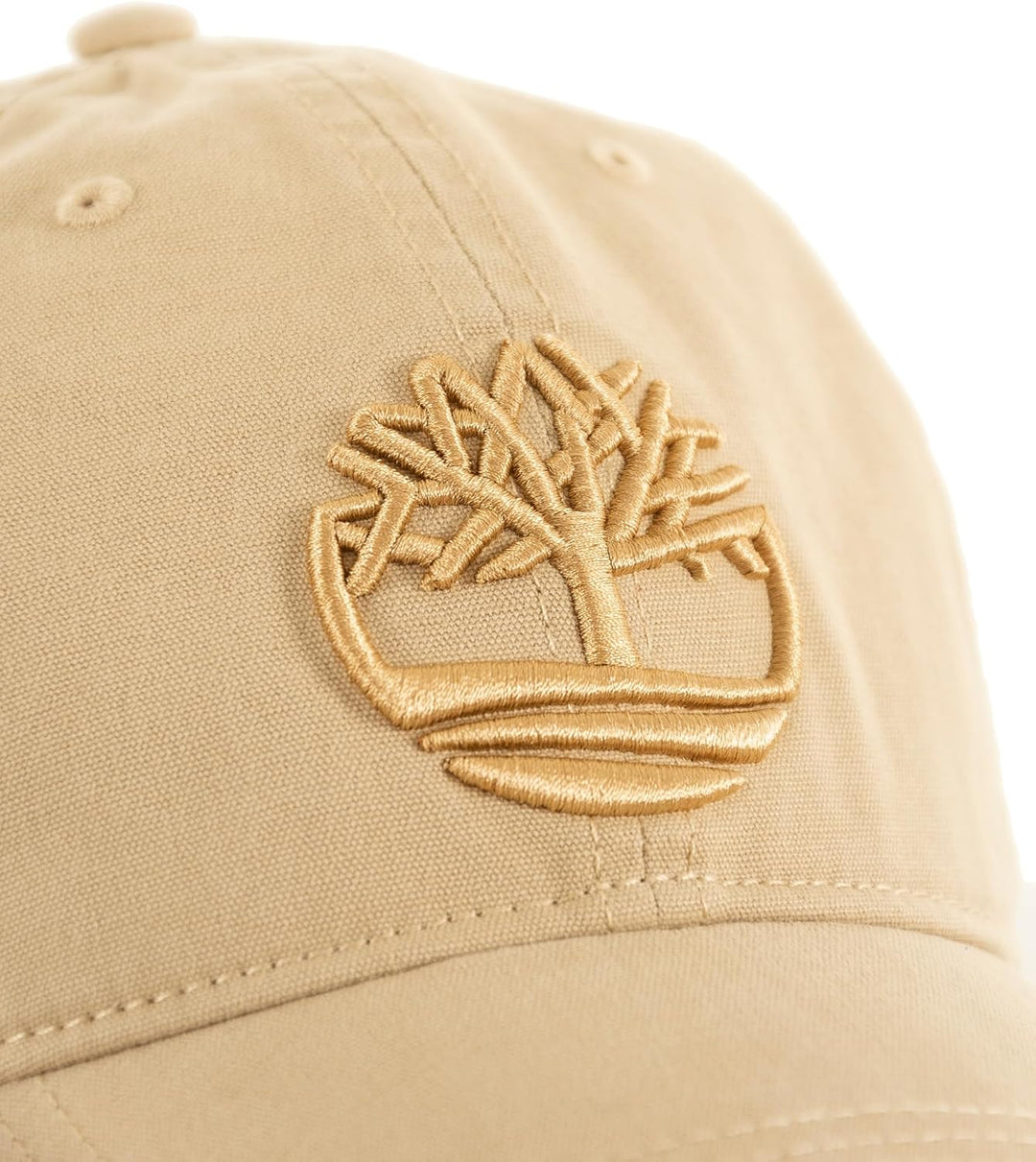 Timberland Herren-Baseballmütze mit Lederaufnäher-Logo Einheitsgrösse Safari, Einheitsgrösse Safari