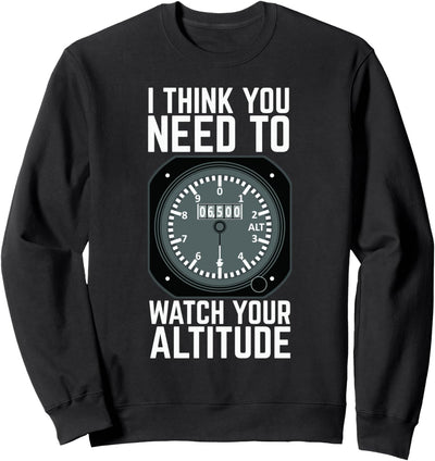 Aviation Piloten Flugzeug Geschenke für Männer Pilot Funny Sweatshirt