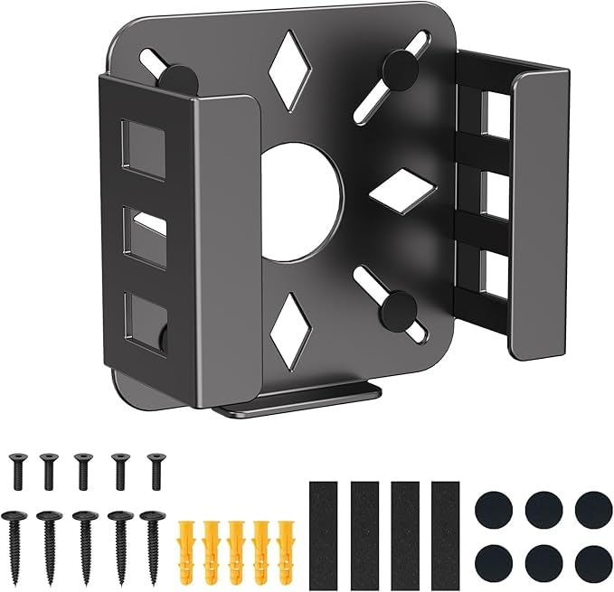 Mac mini M4 Ständer, Mac mini M4/M4 Pro 2024 VESA Halterung, Halterung hinter Monitor für Mac mini M