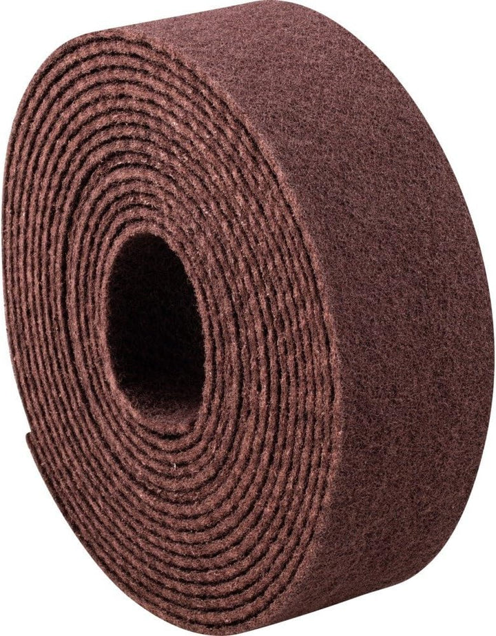 PFERD Vliesbandrolle | 100mm x 10m Korund A180| 45018318 – für Feinschliff & Finish Korund A Körnung