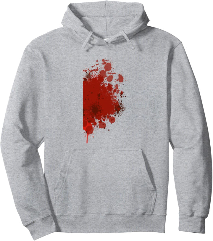 I'm Fine Graphic Zombie Slash Film Halloween Pullover Hoodie