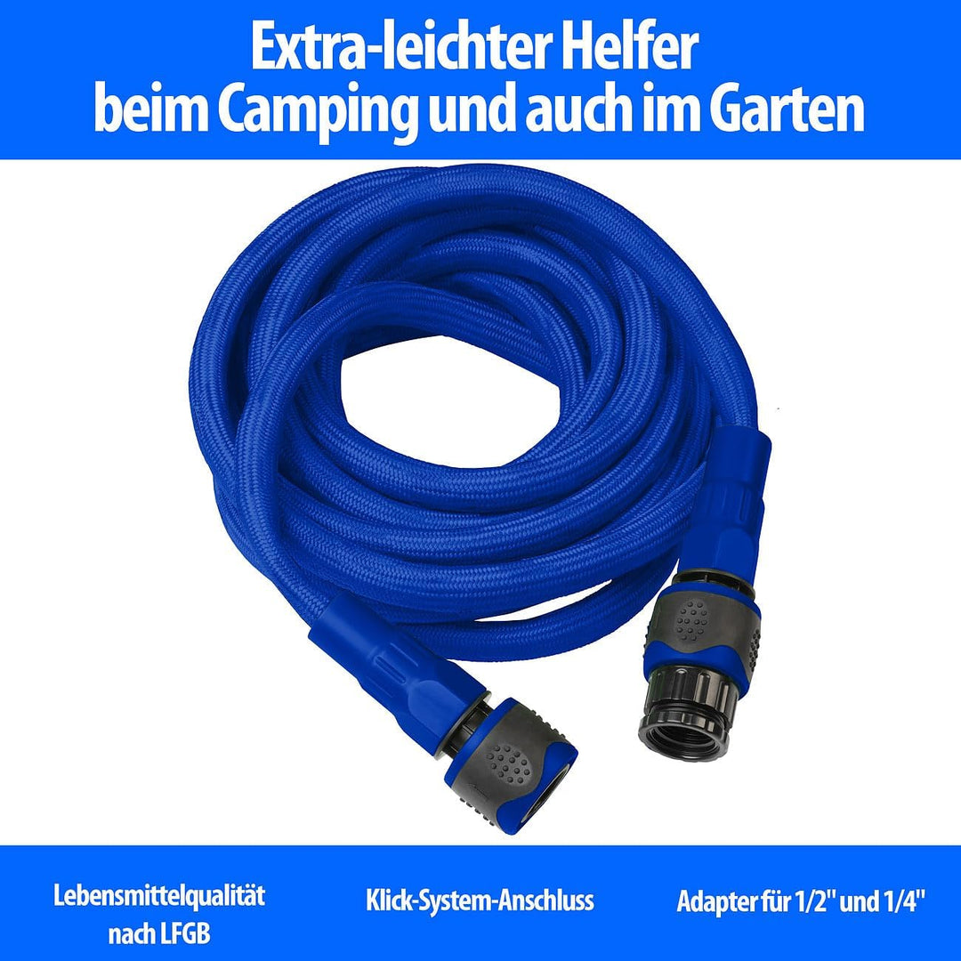 Semptec Urban Survival Technology Gewebeschlauch: 2er-Set Wasserschlauch in Lebensmittelqualität, 5