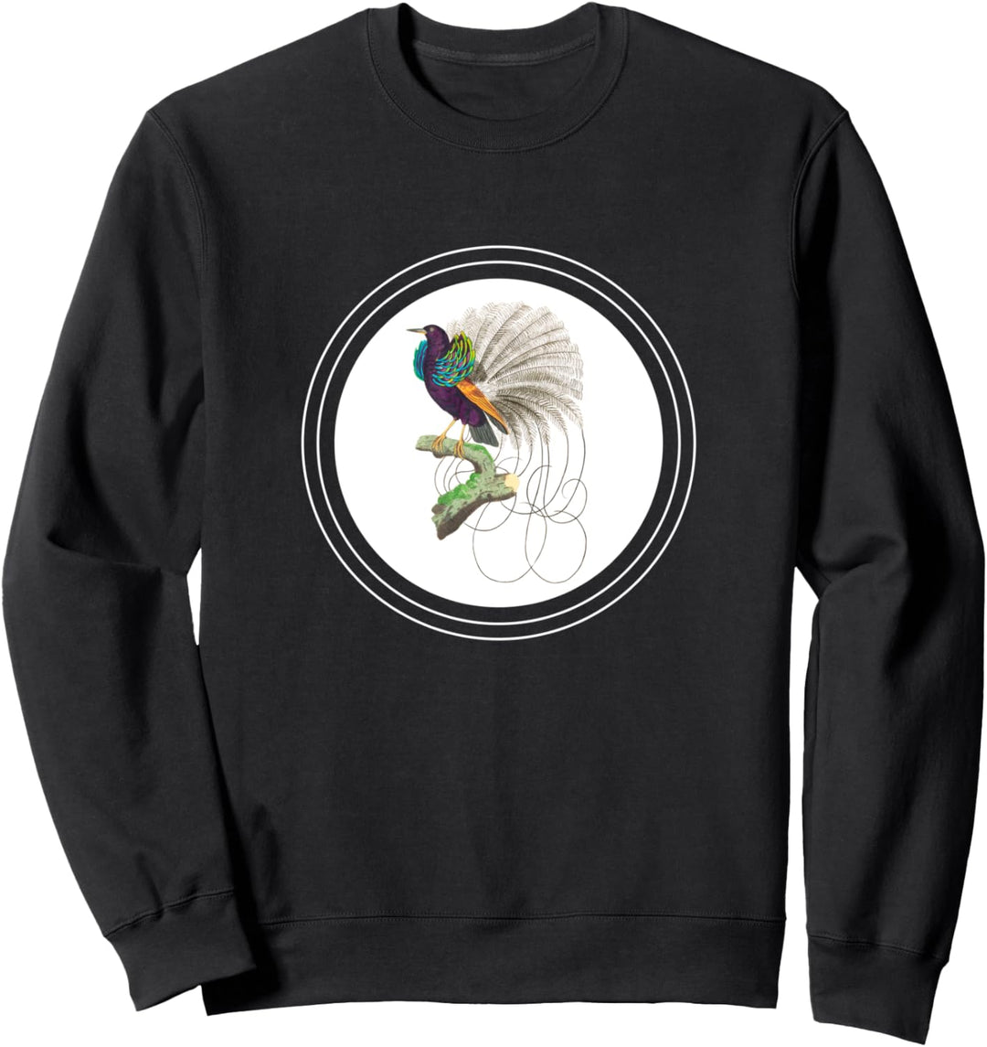 Paradiesvogel Beobachter Birdwatcher, rettet den Regenwald Sweatshirt