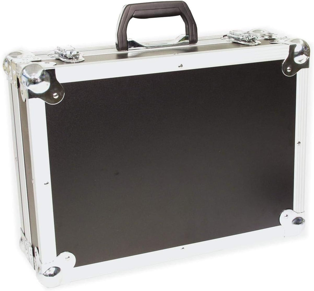 ROADINGER Universal-Koffer-Case FOAM, schwarz | Flightcase mit Schaumeinlage, 420 x 120 x 295 mm (In