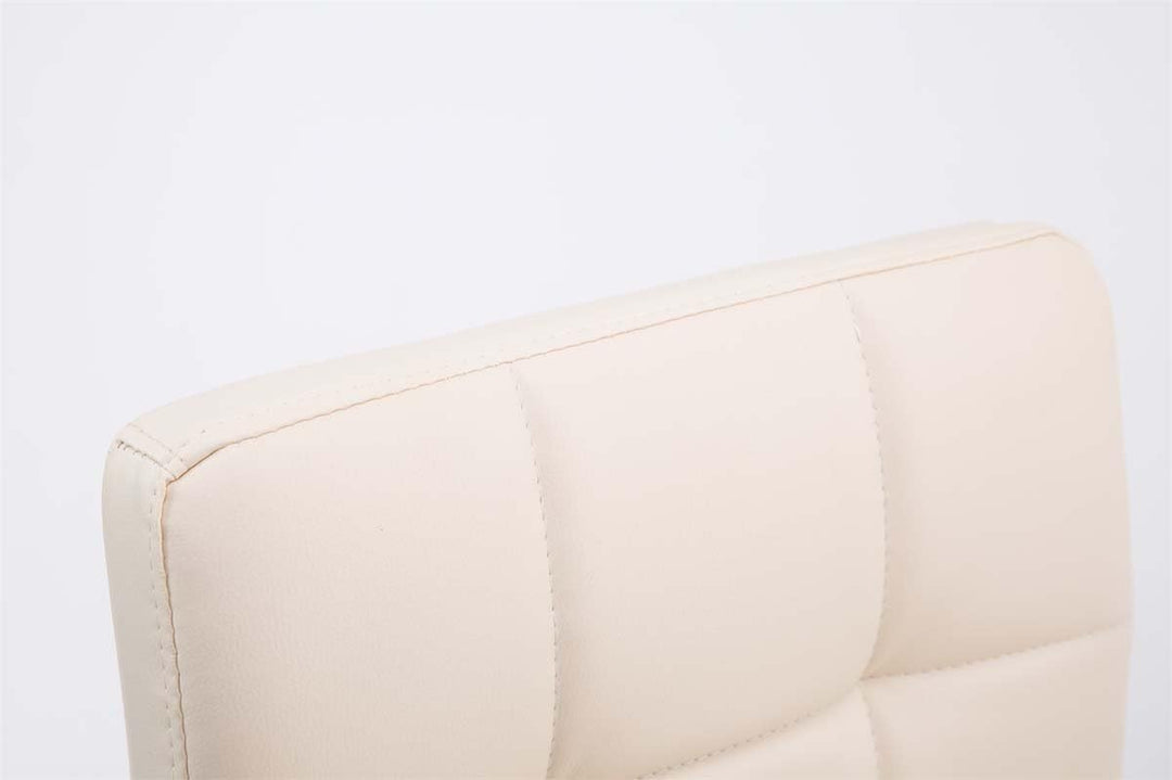 CLP 2er Set Lounger Palma V2 Mit Kunstlederbezug I 2 x Höhenverstellbarer Polsterstuhl Mit Rückenleh