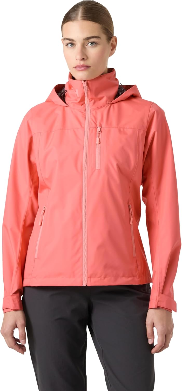 Helly Hansen Damen Crew Hooded Jacket 2.0 Kapuzenjacke (1er Pack) XS 098 Sunset Pink, XS 098 Sunset