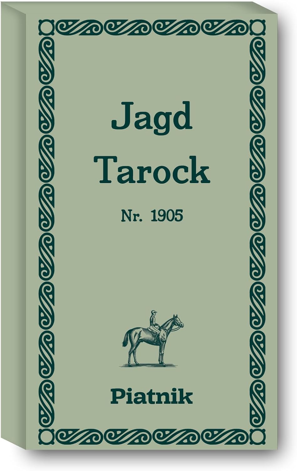 Piatnik 1905 Jagdtarock, Braun, Grün und Schwarz