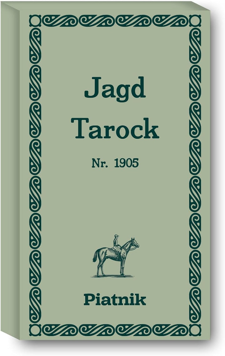 Piatnik 1905 Jagdtarock, Braun, Grün und Schwarz