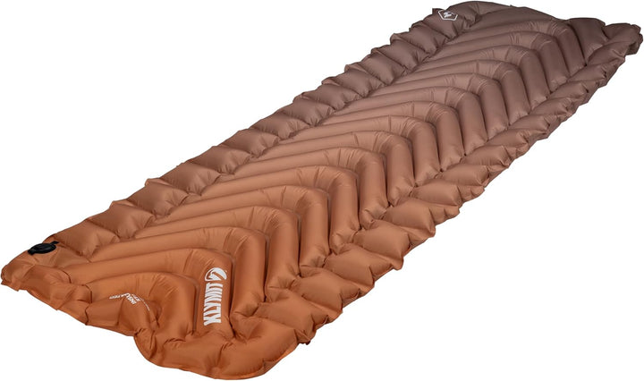 Klymit Isolierte statische V2 aufblasbare Isomatte, verbesserter Komfort, tragbar, Ultraleicht, einf