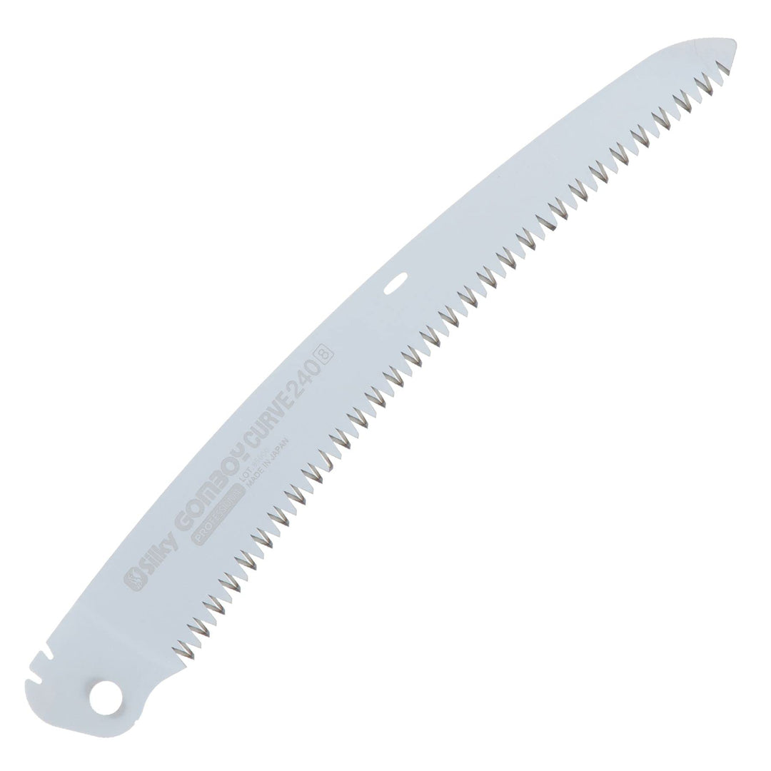 Silky Ersatzblatt für Silky Säge Gomboy Curve 240mm grob, mit gebogener Klinge 240mm Ersatzblatt, 24