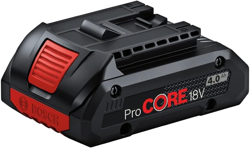 Bosch Professional 18V System Akku Starter-Set: 1x ProCORE18V 4.0Ah Akku + 1x ProCORE18V 5.5Ah Akku
