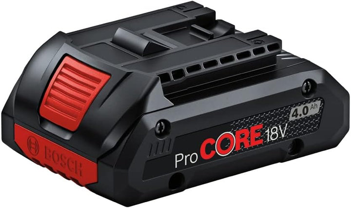 Bosch Professional 18V System Akku Starter-Set: 1x ProCORE18V 4.0Ah Akku + 1x ProCORE18V 5.5Ah Akku