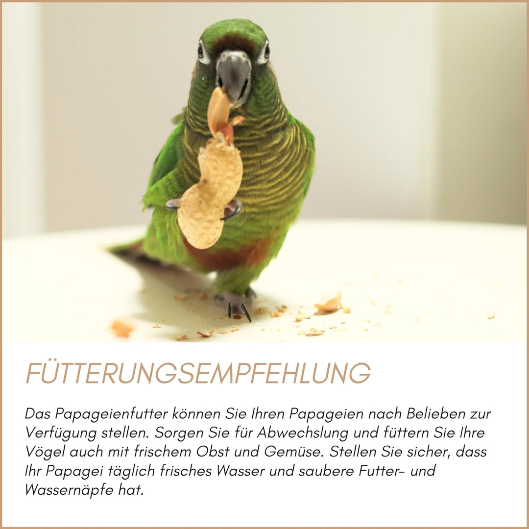 SUPRAVIT Papageienfutter 20 kg, Futtermischung für Papageien Aller Arten 20.00 kg (1er Pack), 20.00