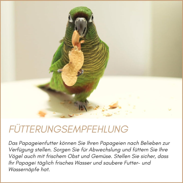 SUPRAVIT Papageienfutter 20 kg, Futtermischung für Papageien Aller Arten 20.00 kg (1er Pack), 20.00