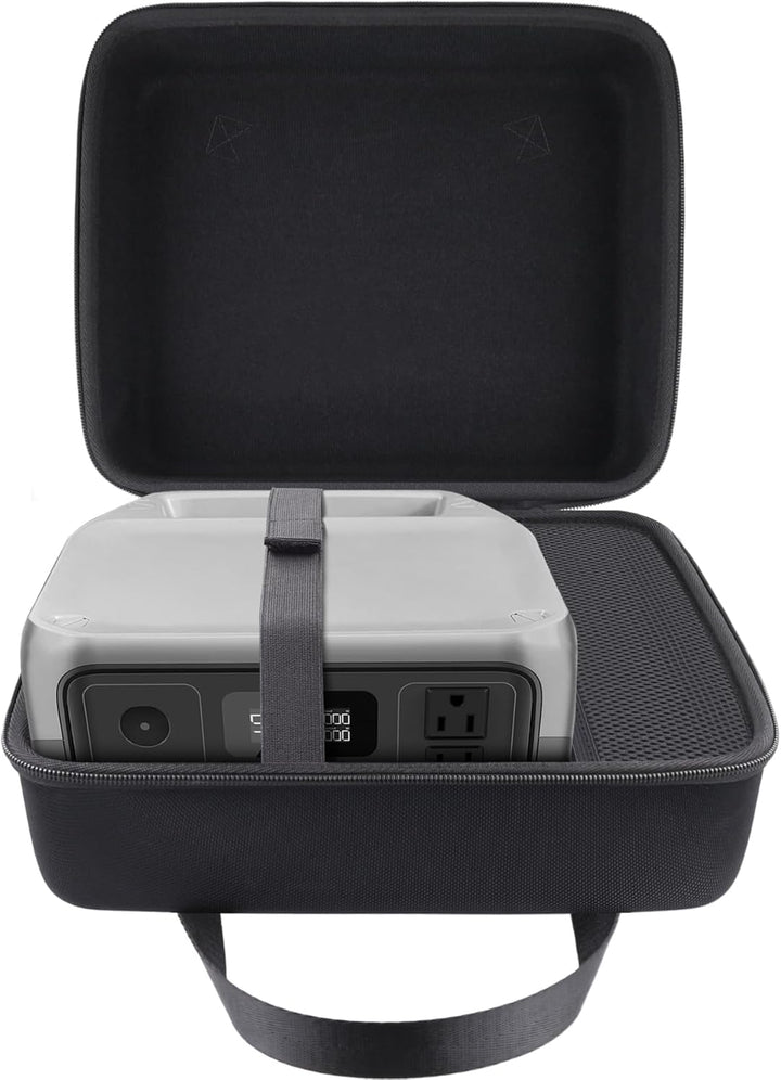 co2CREA Hart Reise Schutz Hülle Etui Tasche für EF ECOFLOW Tragbare Powerstation River 2 256Wh LiFeP