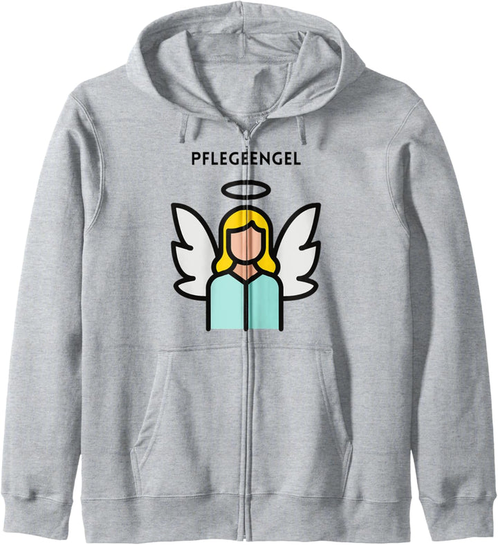Pflegeengel Pflege Engel Himmel Geschenk Angel Kapuzenjacke