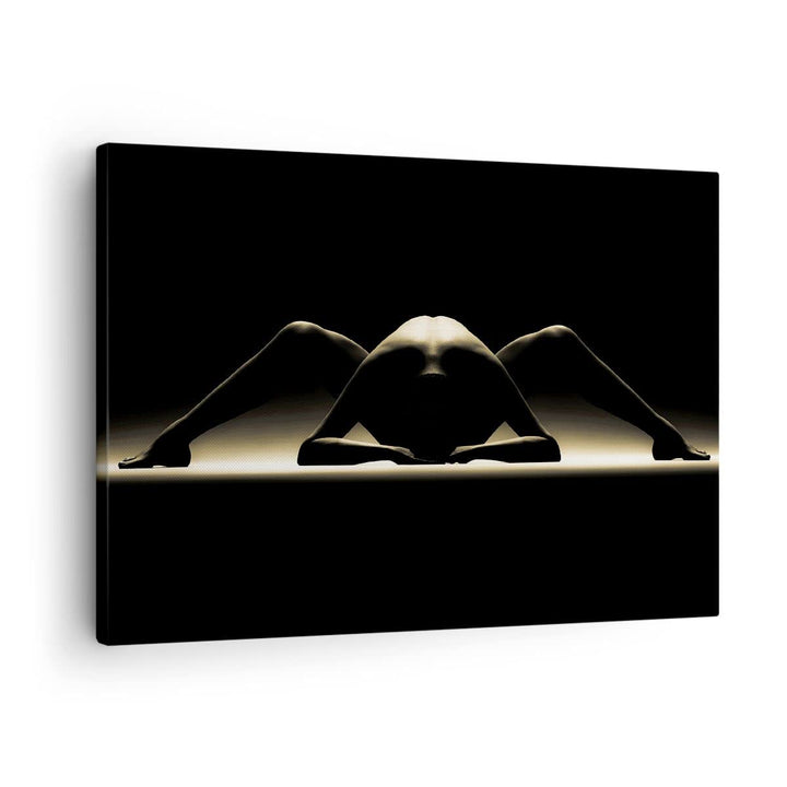Bilder auf Leinwand Nackter Körper Modell künstlerische Pose Leinwandbild 70x50cm Wandbilder Dekorat