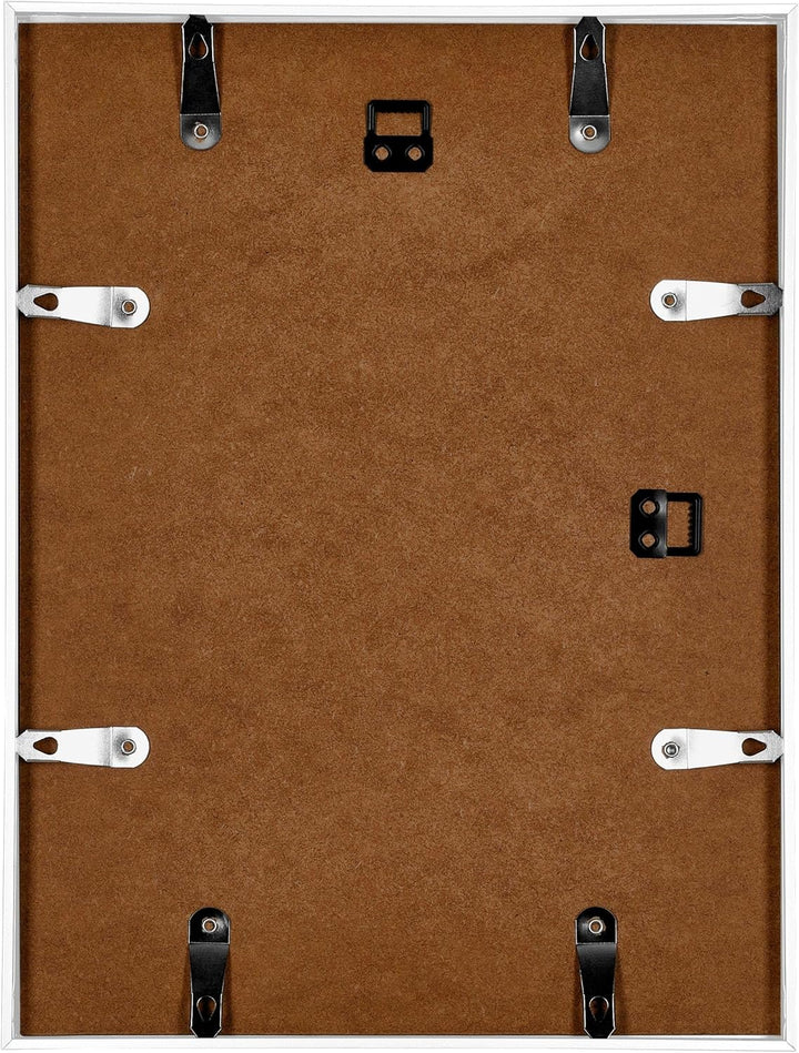 yd. Your Decoration - Bilderrahmen 75x100 cm - Weiss Hochglanz - Bilderrahmen aus Aluminium mit Acry