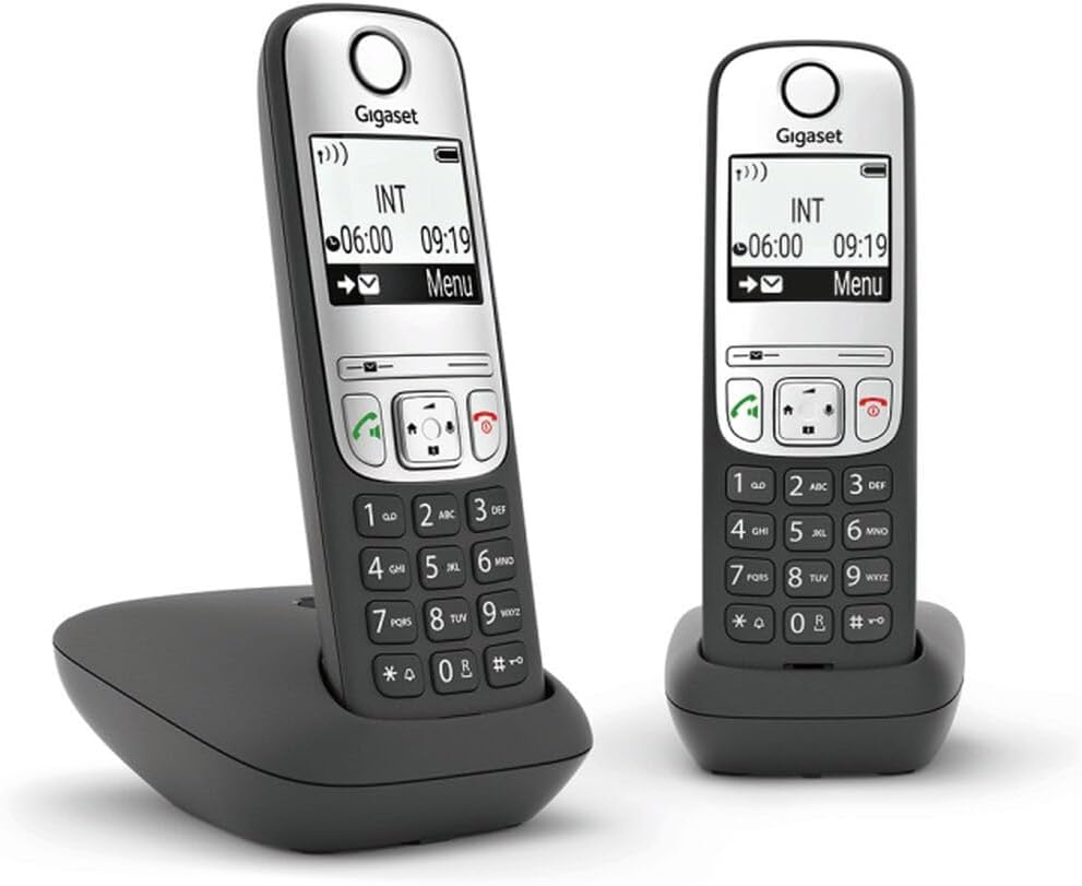 GIGASET A690 Duo Iberia SCHWARZES Telefon