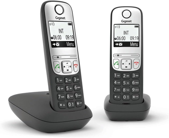 GIGASET A690 Duo Iberia SCHWARZES Telefon