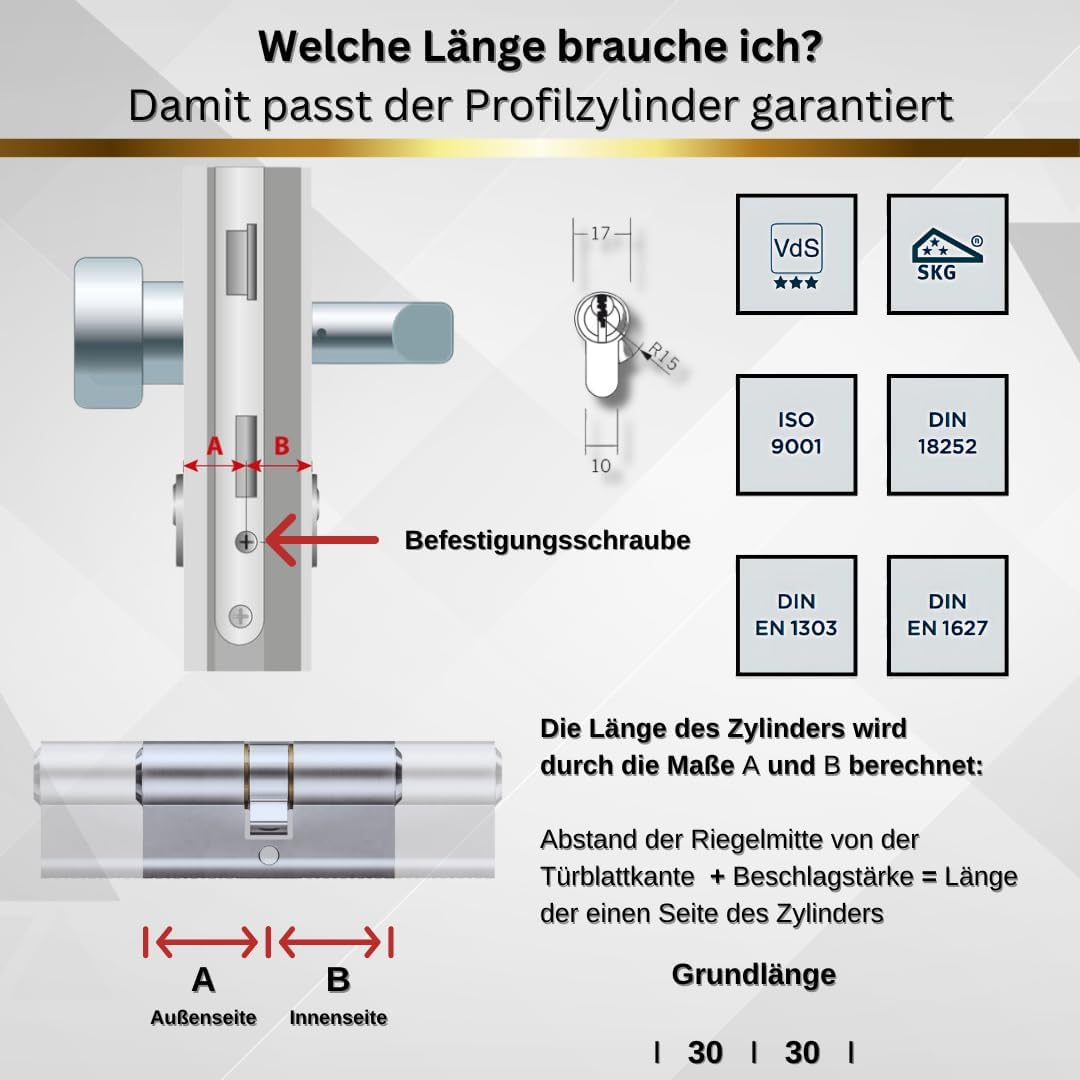Winkhaus X-pert Profilzylinder, Knaufzylinder, Halbzylinder, Schliesssystem Türzylinder Schliesszyli