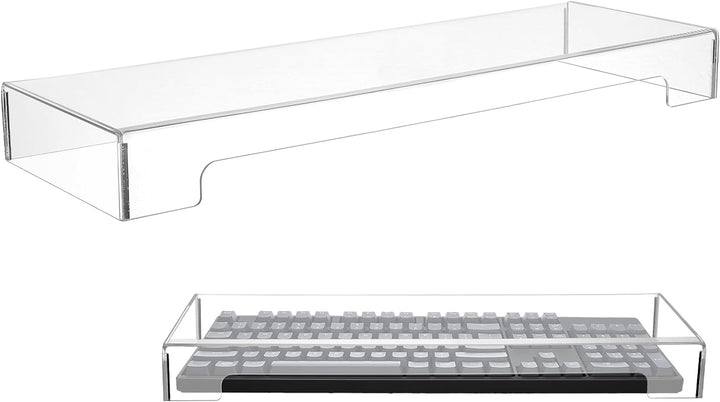 Healeved Tastatur-Staubschutz - Premium Acryl Tastenfelder Abdeckung für 80% kompakte 87-Tasten-Comp