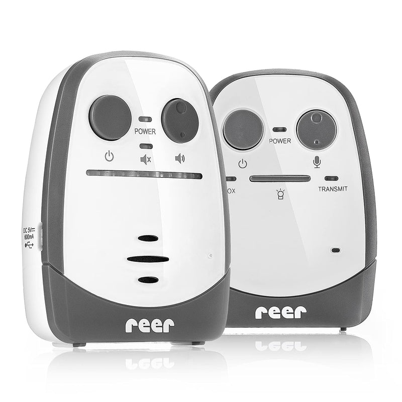 Reer Cosmo Babyphone vom Erfinder des Babyphone, mit Nachtlicht, Vibrations-Alarm und Gegensprechfun