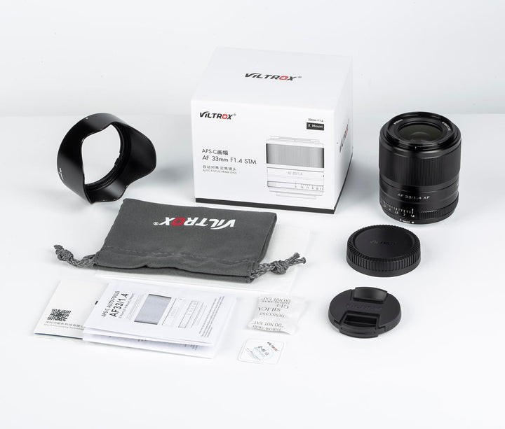 VILTROX AF 33 mm f1.4 STM XF Objektiv Festfokus Objektiv Porträt Autofokus grosse Blende für Fuji X