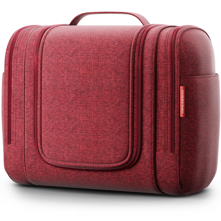 VanLindson Kulturbeutel XXL, 9 Liter Stauraum, 3-in-1 Kulturtasche zum Aufhängen für Damen, Herren u