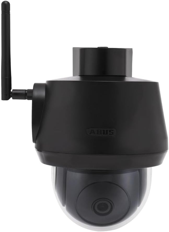 ABUS SmartLook Schwenk-Neige-Kamera 4K - WLAN, Aussen, App, Nachtsicht Schwarz Einzelstück, Schwarz