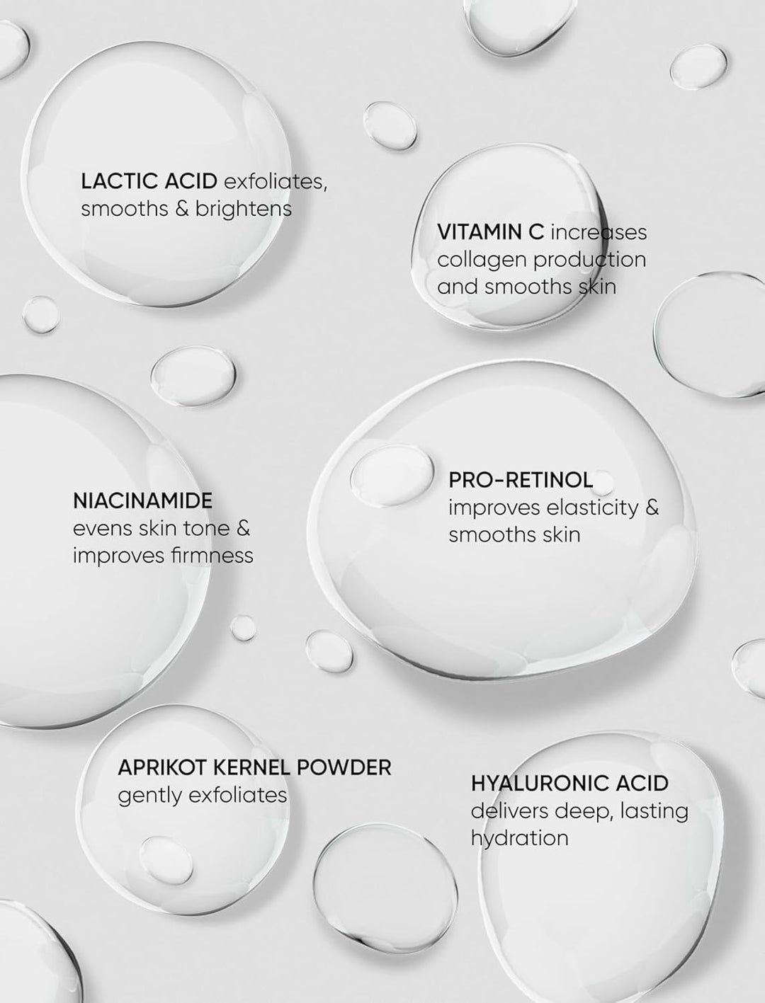Theory of Firming – Körperpeeling mit Milchsäure | Exfolierender & straffender Body Cleanser mit Nia