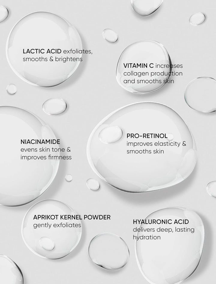 Theory of Firming – Körperpeeling mit Milchsäure | Exfolierender & straffender Body Cleanser mit Nia