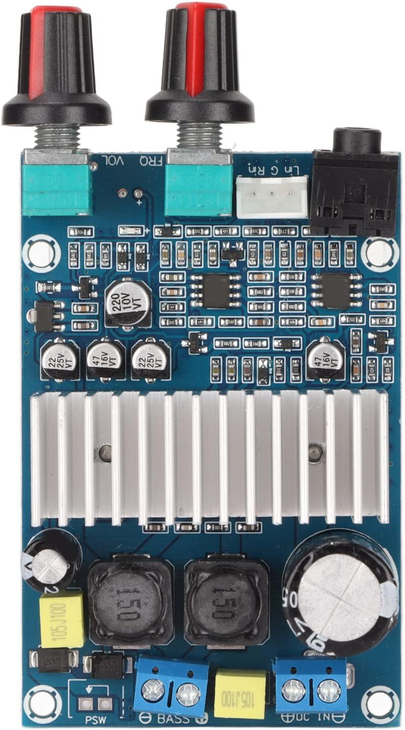 100 W Digitalverstärkerplatine, Subwoofer Verstärkermodul mit Bassausgang für DIY Lautsprecher 12‑24