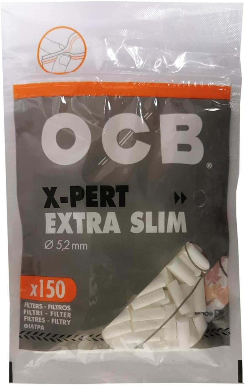 OCB X-PERT Extra slim Zigarettenfilter 5,2mm (10 x 150 Stk)