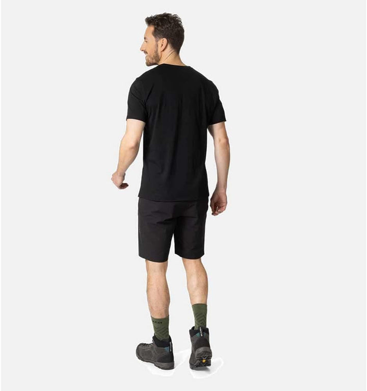 Odlo Herren Nikko Landscape_551372 Kurzarm Shirt L Schwarz, L Schwarz