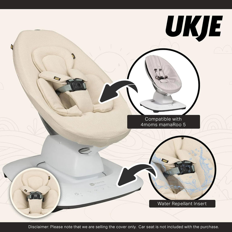 UKJE Schaukeleinsatz Kompatibel mit 4moms mamaRoo 5 Rockaroo Babyschaukel, Neugeborenes Schaukeleins