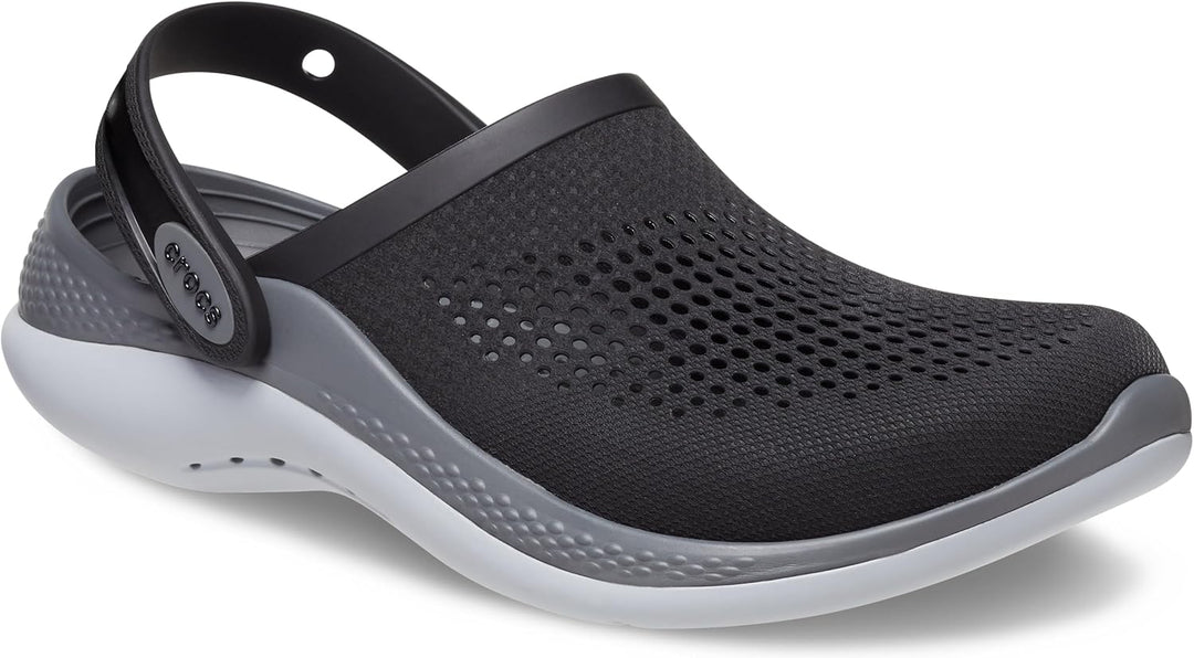 Crocs Unisex Literide 360 Clog 36/37 EU Black Slate Grey, 36/37 EU Black Slate Grey