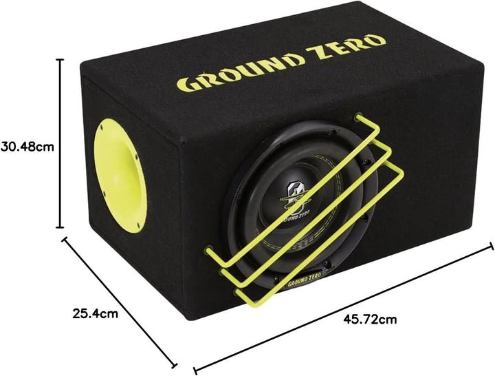 Ground Zero GZRB 20SPL - 20cm Bassreflex SPL Subwoofergehäuse