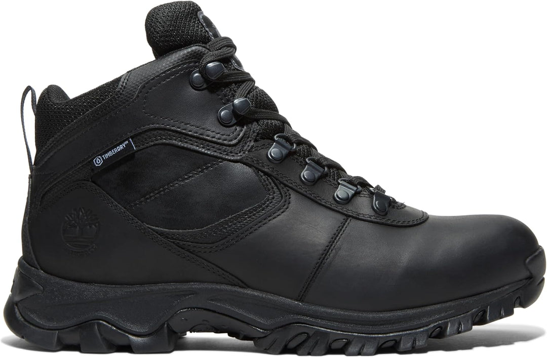Timberland Herren Mt. Maddsen Mid Leather WpHiking Boot 40.5 EU Schwarz, 40.5 EU Schwarz