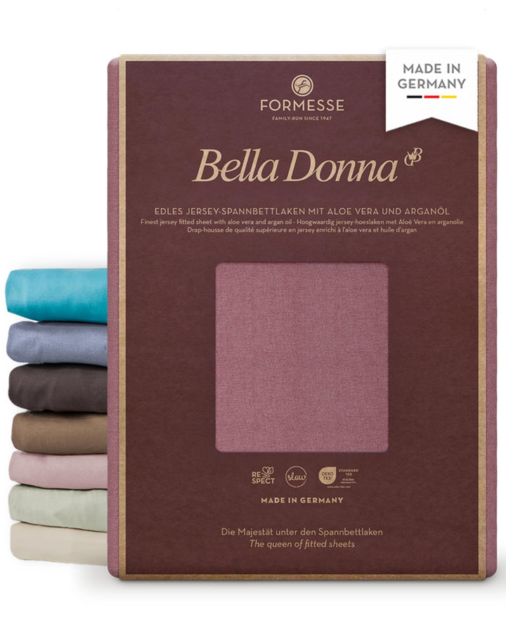 Formesse Bella Donna Jersey Spannbetttuch Vintage Rose 90x190 - 100x220 90x190 - 100x220 cm Vintage