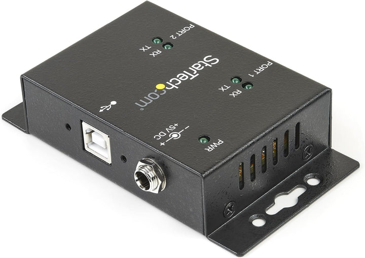 StarTech.com 2 Port USB auf Seriell RS232 Adapter - USB / DB9 Hub 2x DB9 Stecker 1x USB-B Buchse - W