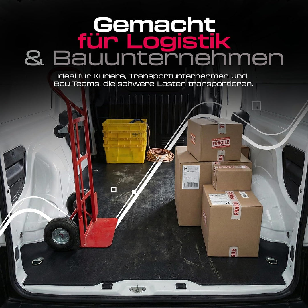 M MOTOS Kofferraum Schutzmatte passt für Nissan NV200 ab 2009 Robuste 3.5mm TPE Gummimatte Aussenber