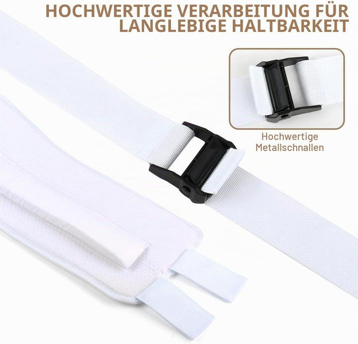 Liebesbrücke für Matratzen mit Spanngurt, Set Matratzenkeil Ritzenfüller, Matratzenkeil Ritzenfüller