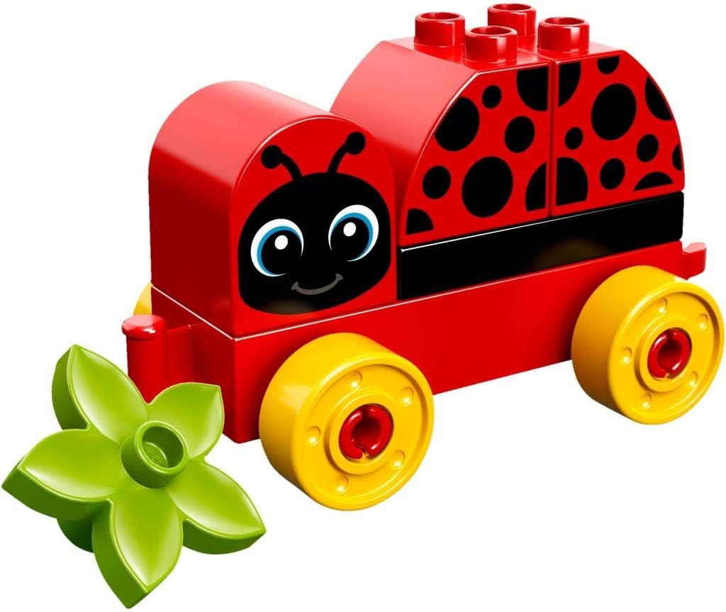 Lego Duplo 10859 Mein Erster Marienkäfer - Erste Bauerfolge, Spielzeug, Bunt Spielzeug Single, Spiel