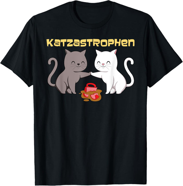 Katzastrophen Katzen Katastrophe T-Shirt