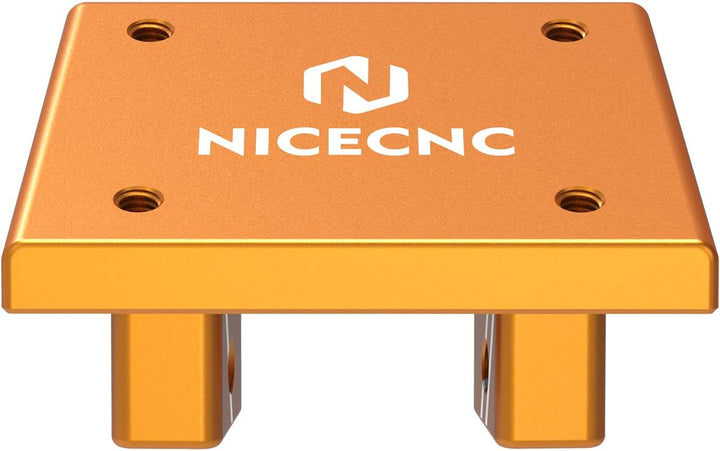 NICECNC Orange Aluminium GPS-Halterung Compatible with 390 Adventure 2020-2024, 390 Adventure 2020-2